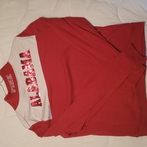 PINK Alabama quarter zip hoodie Size L